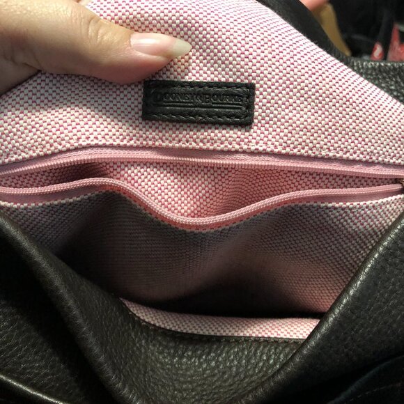 Vintage Dooney & Bourke Annalisa Lock Shoulder Sac Hobo Bag - Picture 5 of 9